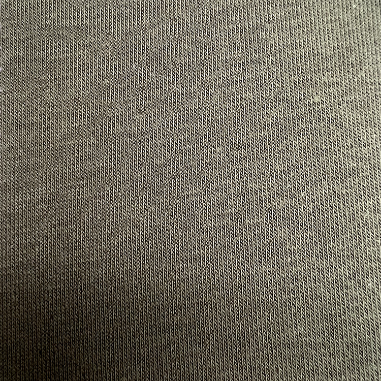 Waldgrünes Stretchfleece-Strickstoff zum Nähen von Kleidung, Sweatshirt